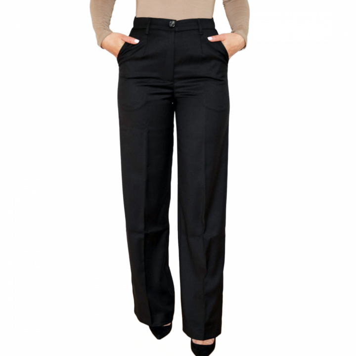 Alice Pants i gruppen Shoppa / Byxor / Kostymbyxor hos Audree Apparel (Alice pants black)